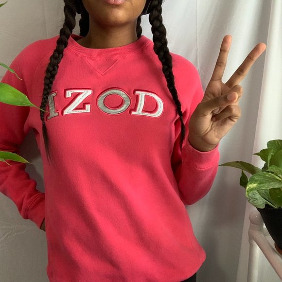 Izod Rhinestone sweatshirt - Picture 1 of 4